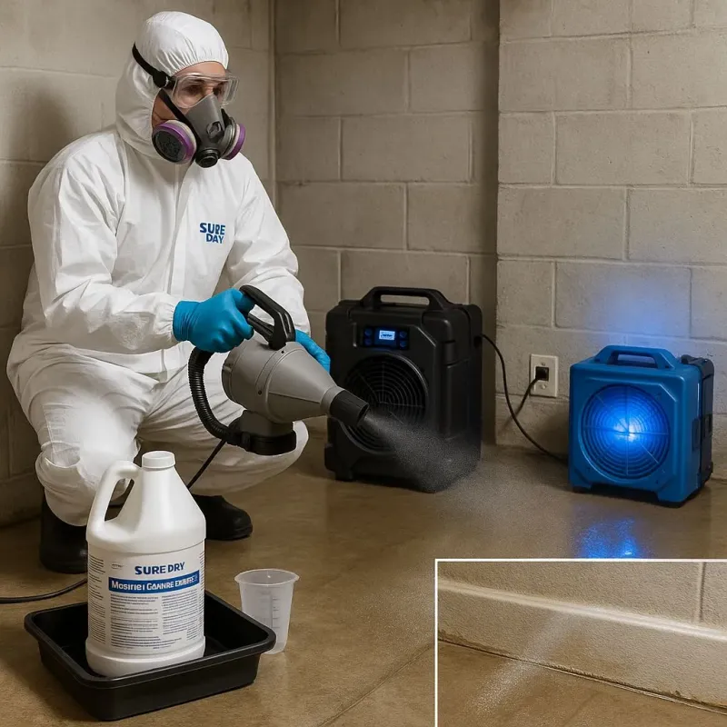 Sanitization and Odor Removal process in Pleasant Hill, MO