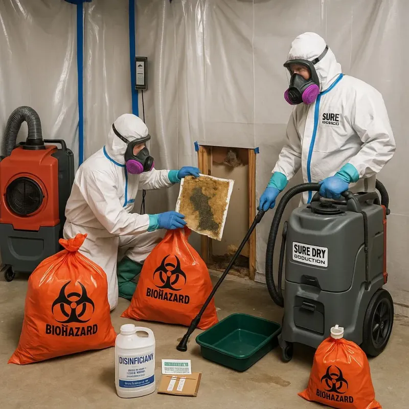 Contaminated Water Handling Protocols process in Pleasant Hill, MO